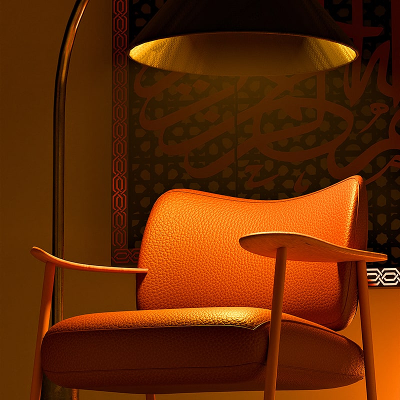 Luminous Tranquility with a Cozy Evening Retreat