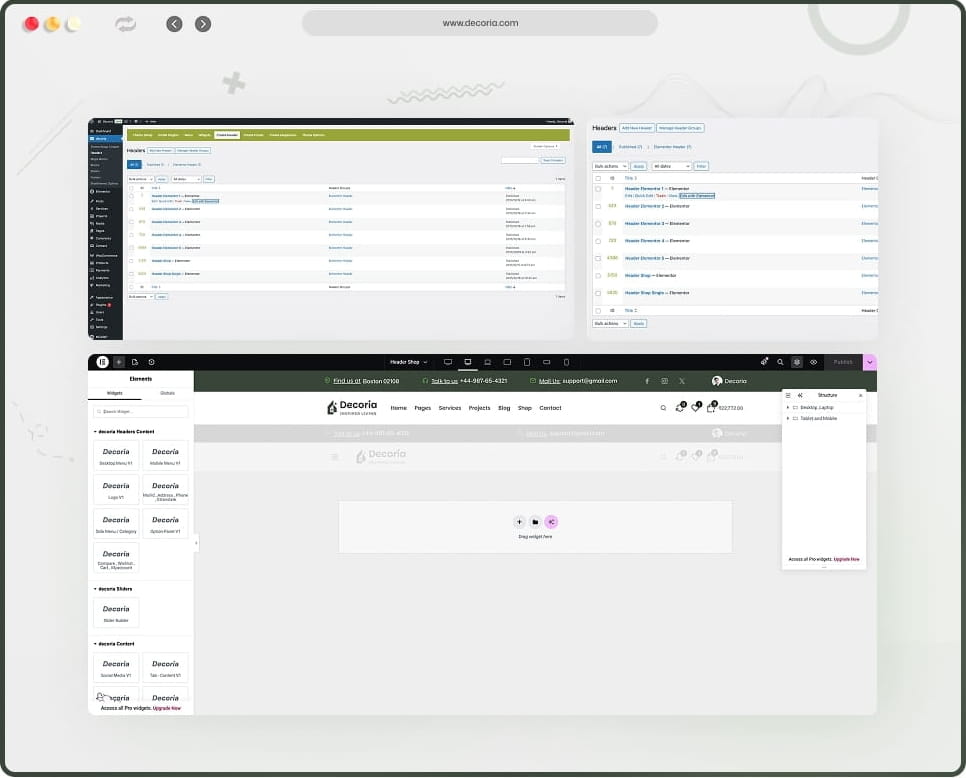 Unlimited Header Builder with Sticky & Individual HeaderControl